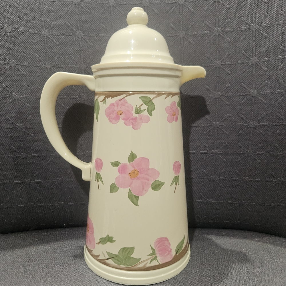 Franciscan Desert Rose Thermal Carafe  Coffee, Hot Or Cold Beverage